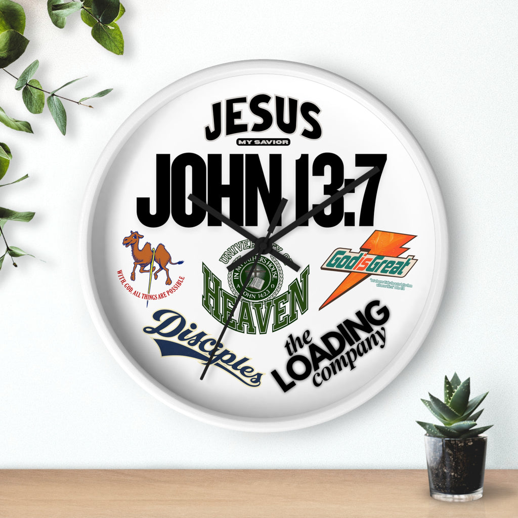 The Loading Company Collage Wall Clock