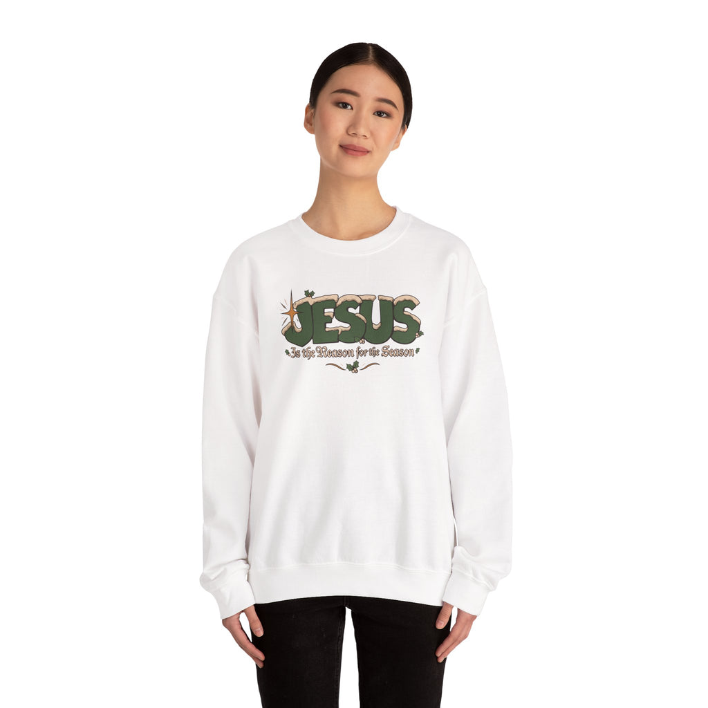 Jesus Christmas Unisex Heavy Blend™ Crewneck Sweatshirt