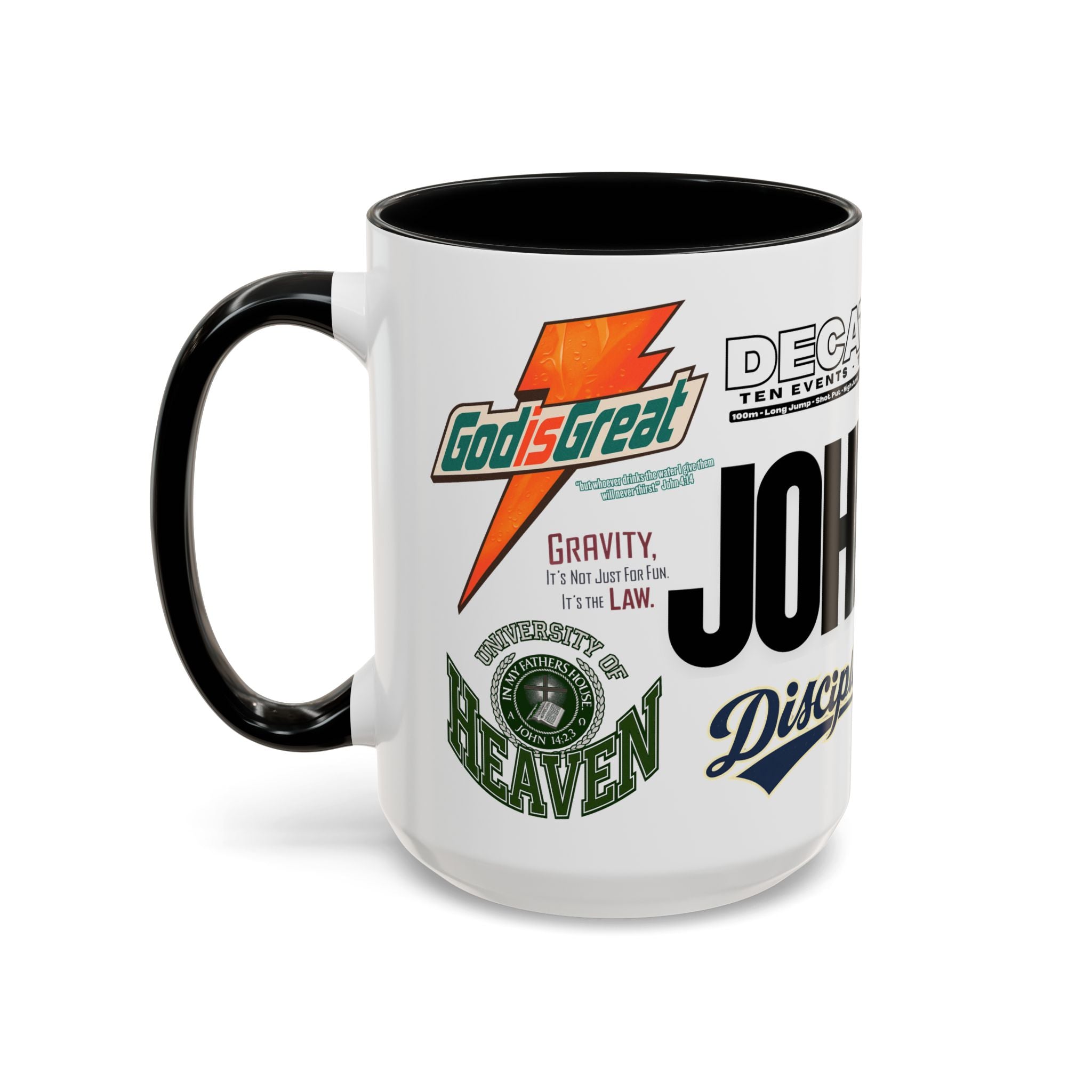 The Loading Company Collage Accent Coffee Mug (15oz)