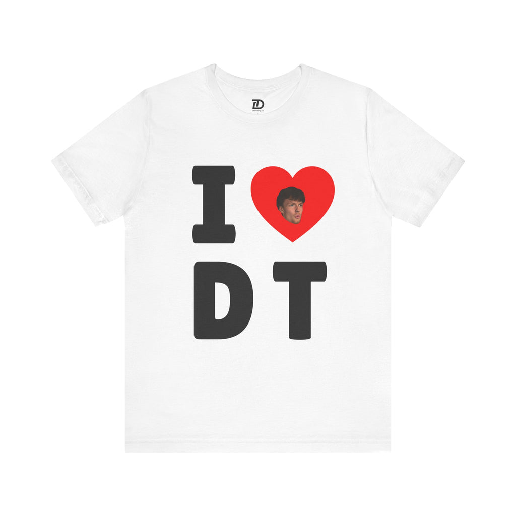 I Heart DT Unisex Short Sleeve Tee