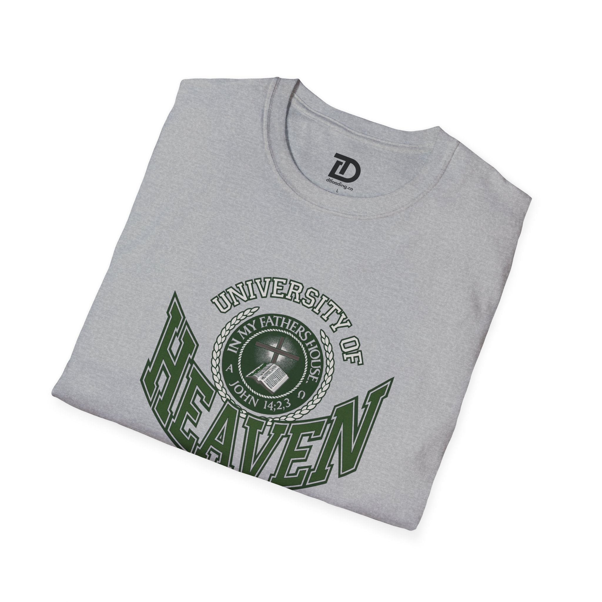 University of Heaven Unisex Softstyle T-Shirt