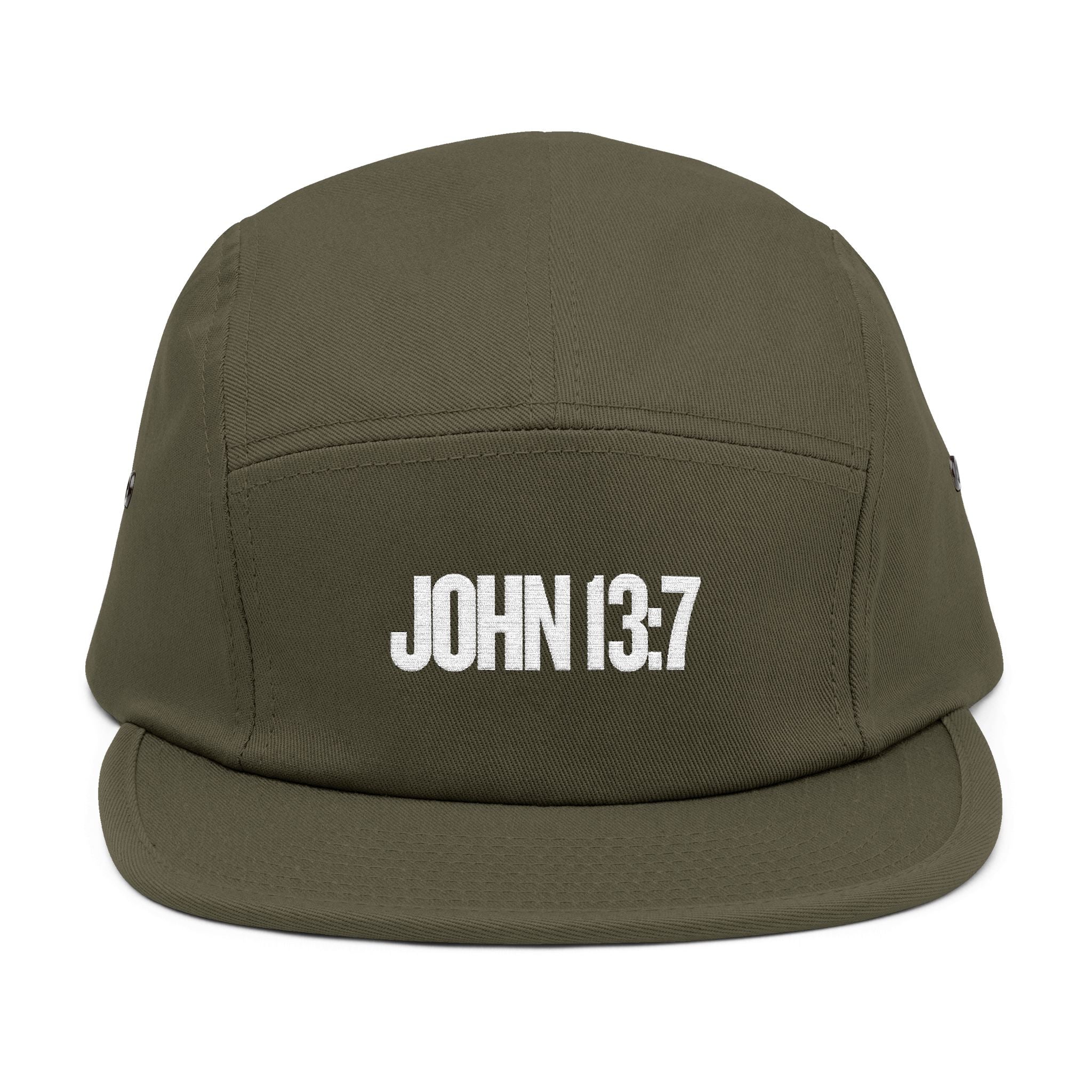 John 13:7 5 Panel Cap (Embroidery)