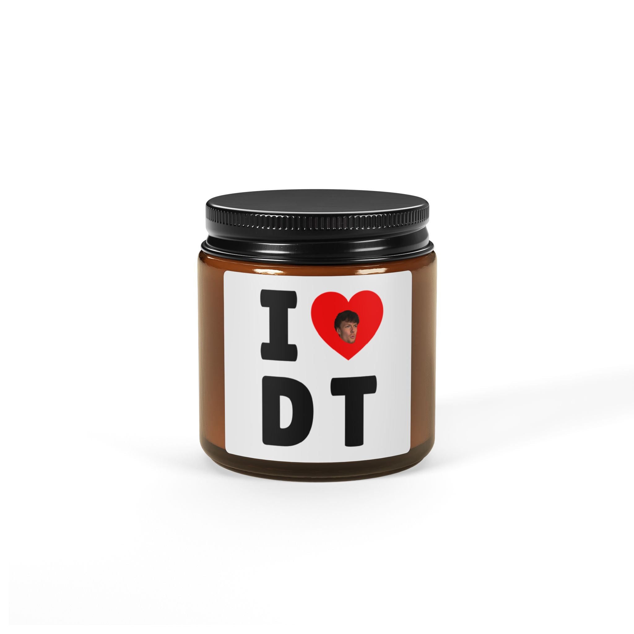 IHRTDT Scented Soy Candle (Multi-Size, Amber Jar)