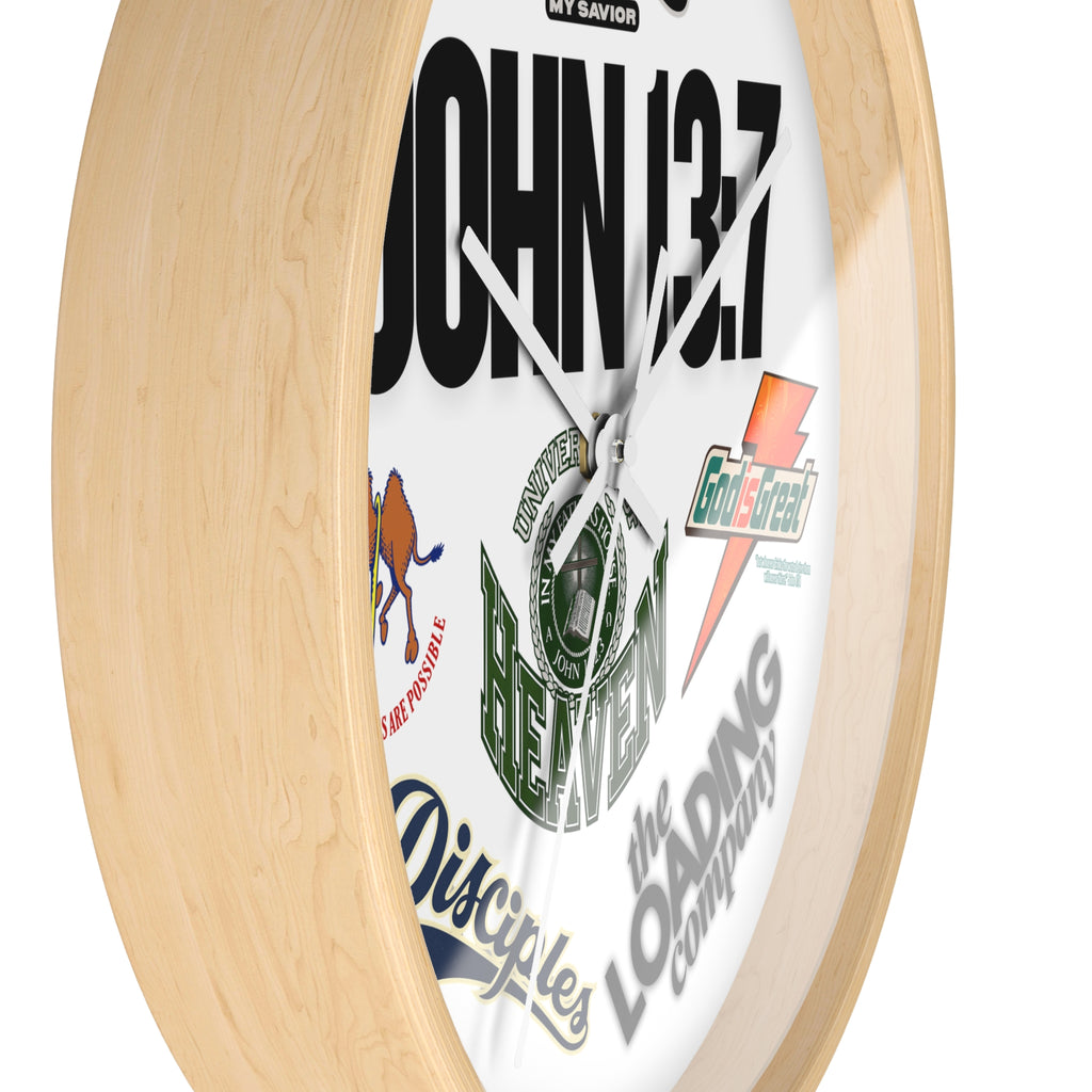 The Loading Company Collage Wall Clock