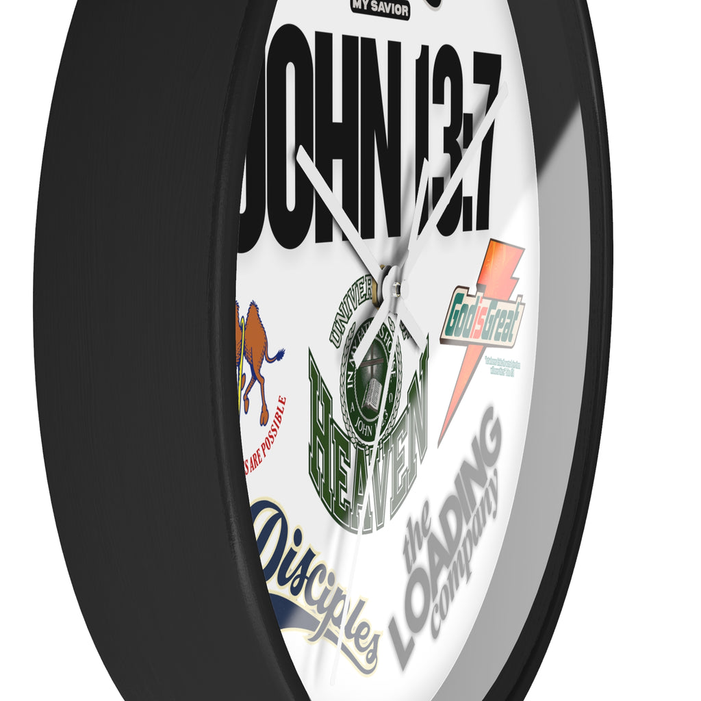 The Loading Company Collage Wall Clock