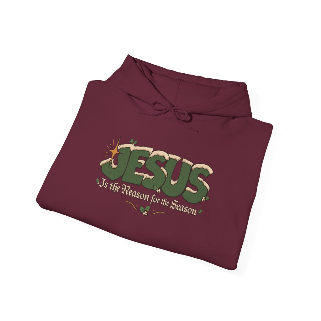 Jesus Christmas Unisex Heavy Blend™ Hooded Sweatshirt