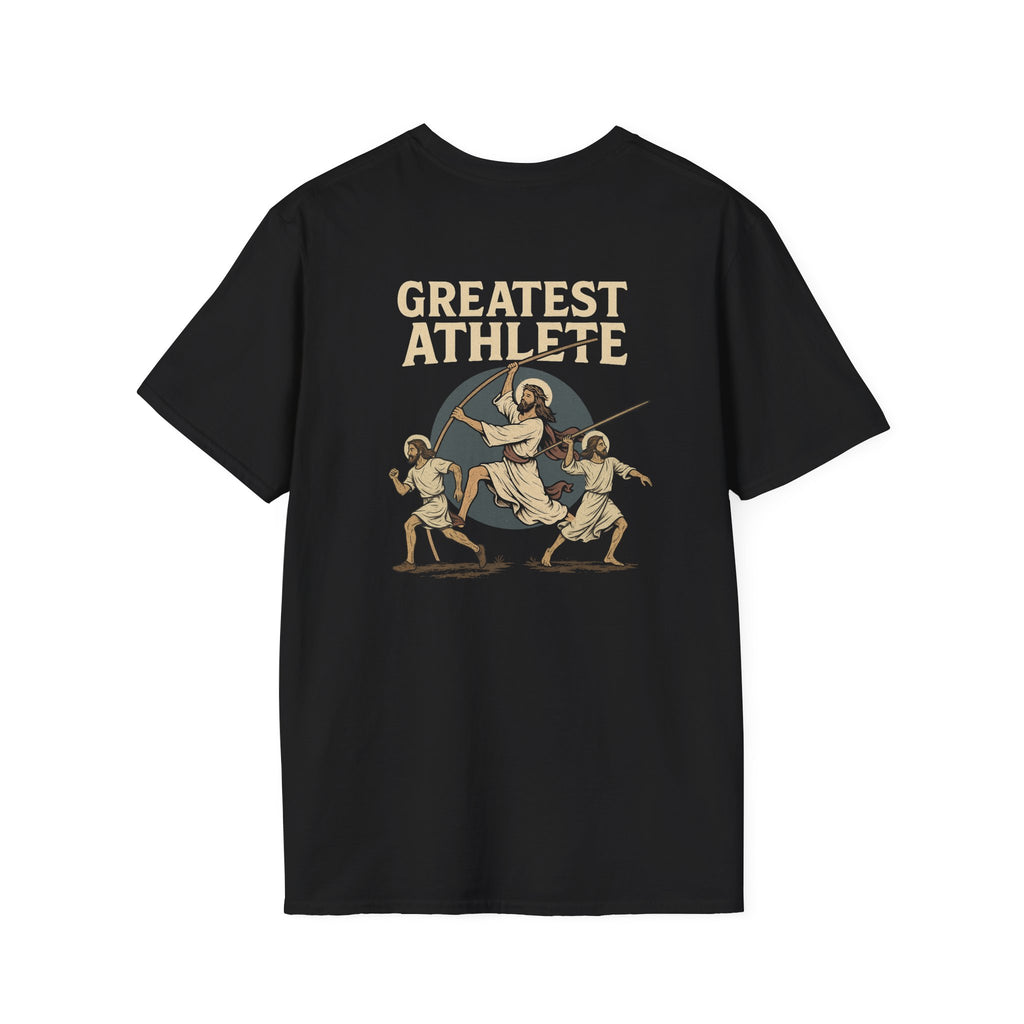 Jesus The Greatest Athlete Unisex Softstyle T-Shirt
