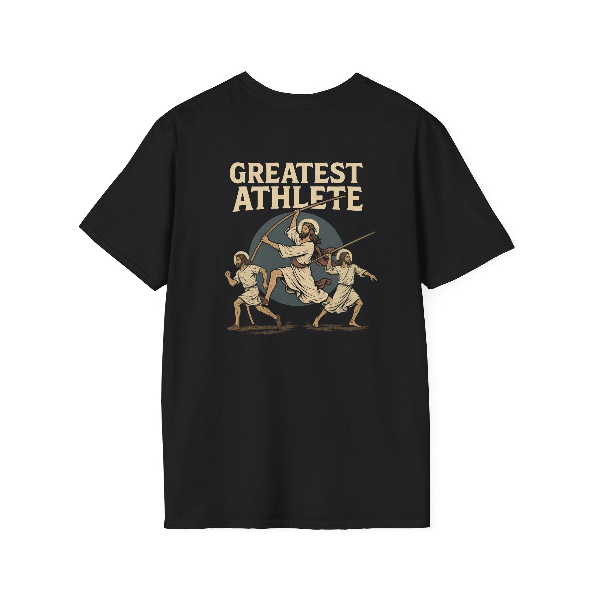 Jesus The Greatest Athlete Unisex Softstyle T-Shirt
