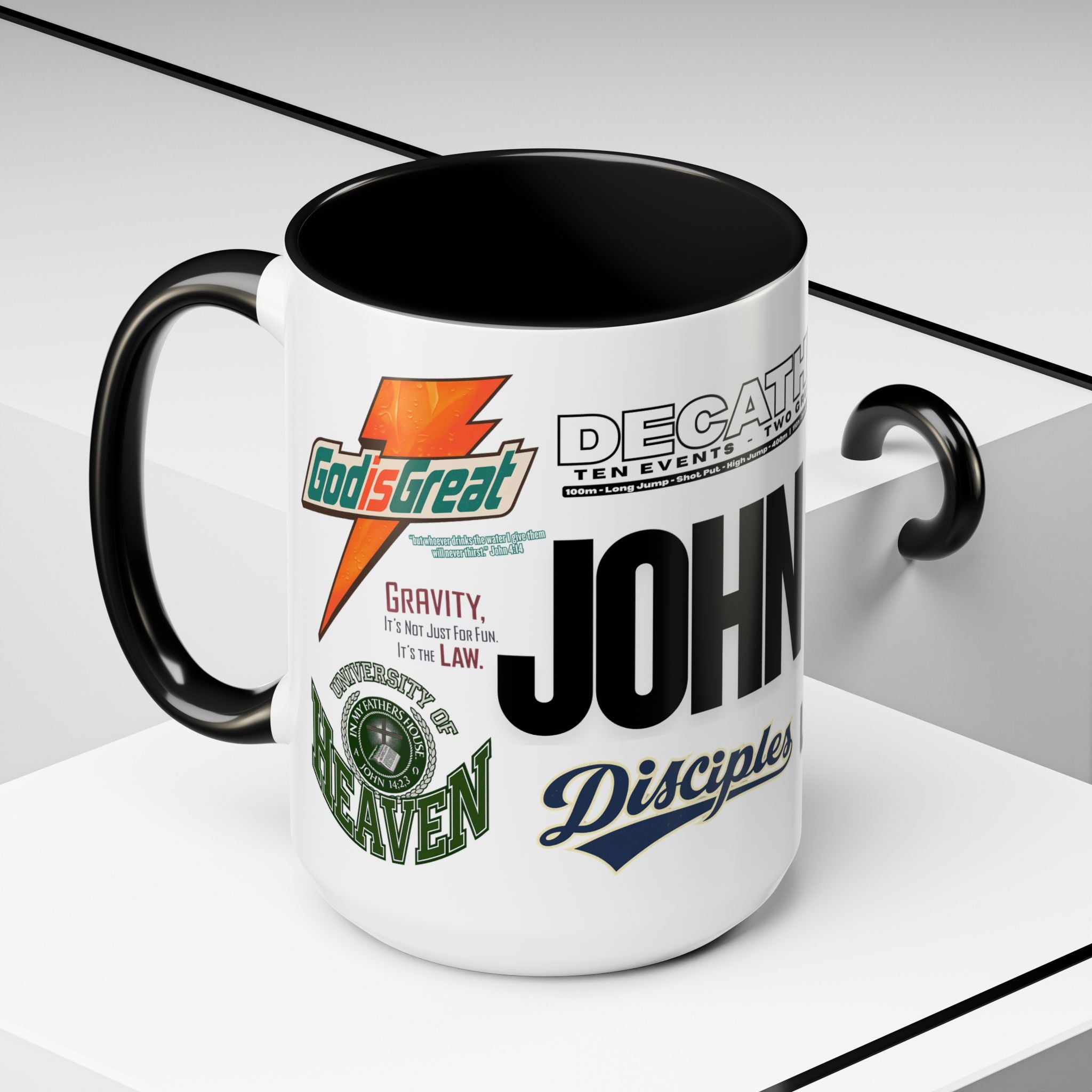 The Loading Company Collage Accent Coffee Mug (15oz)