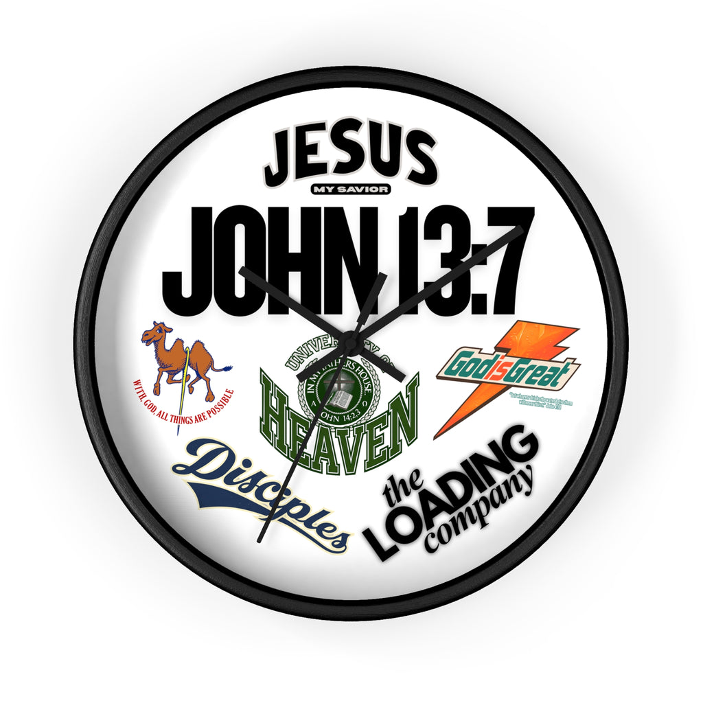 The Loading Company Collage Wall Clock