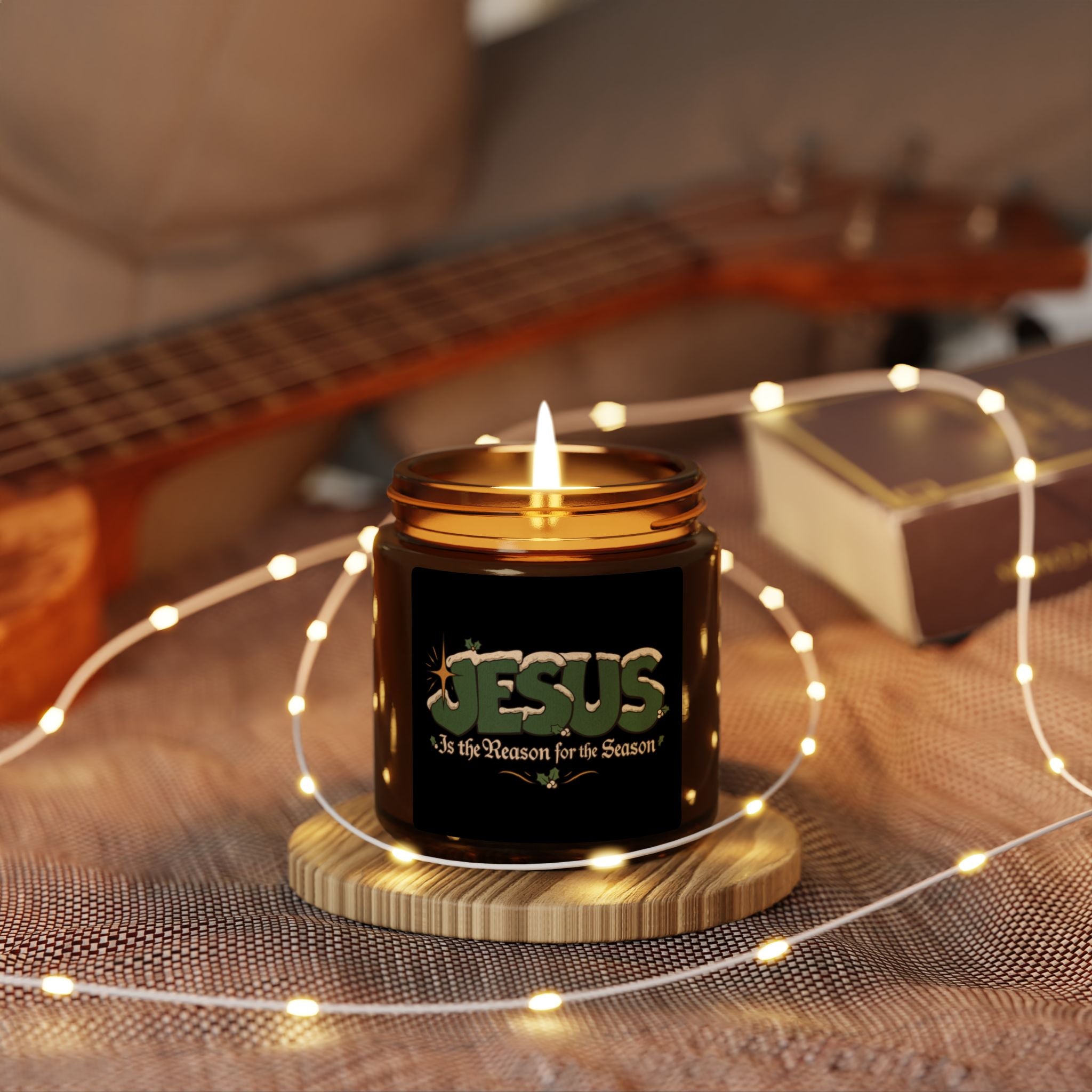 Jesus is the Reason Scented Soy Candle