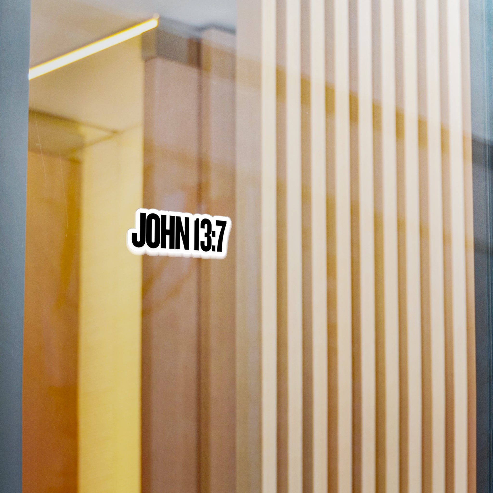 John 13:7 Vinyl Decals