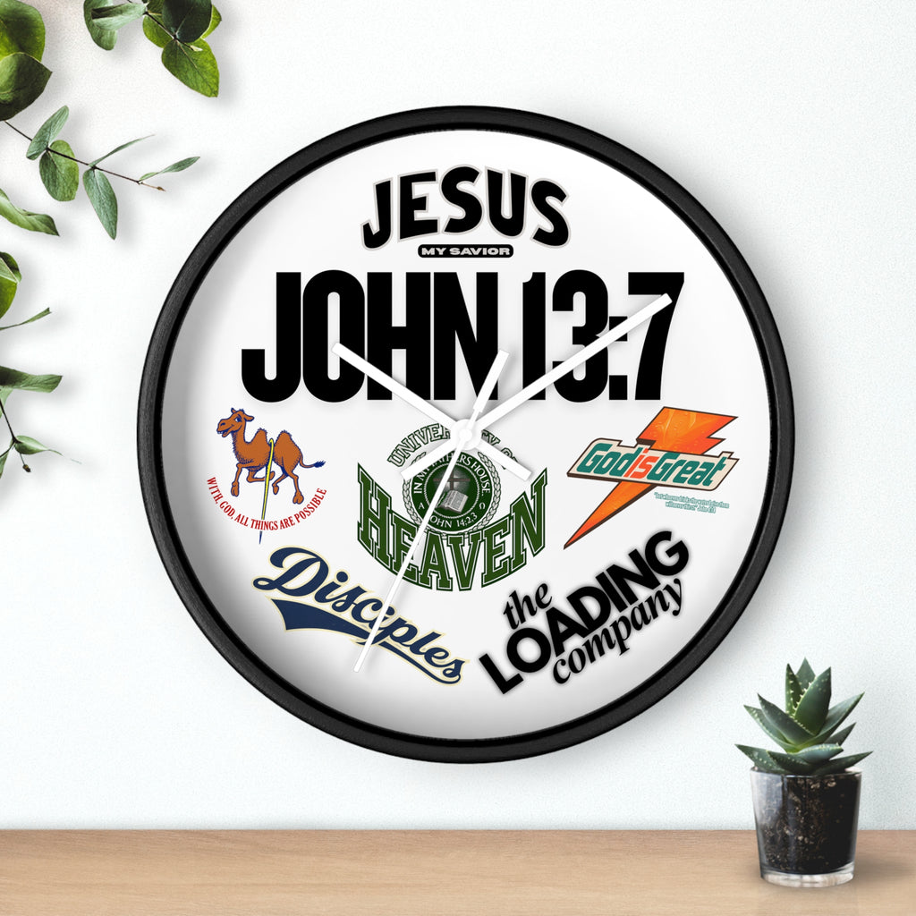 The Loading Company Collage Wall Clock