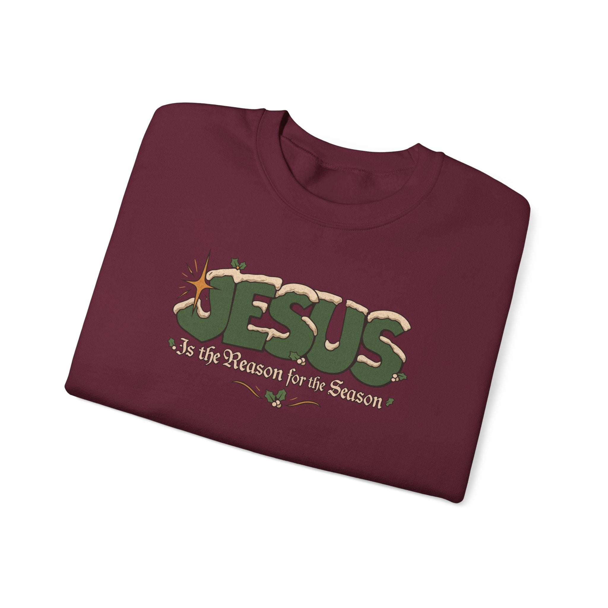 Jesus Christmas Unisex Heavy Blend™ Crewneck Sweatshirt