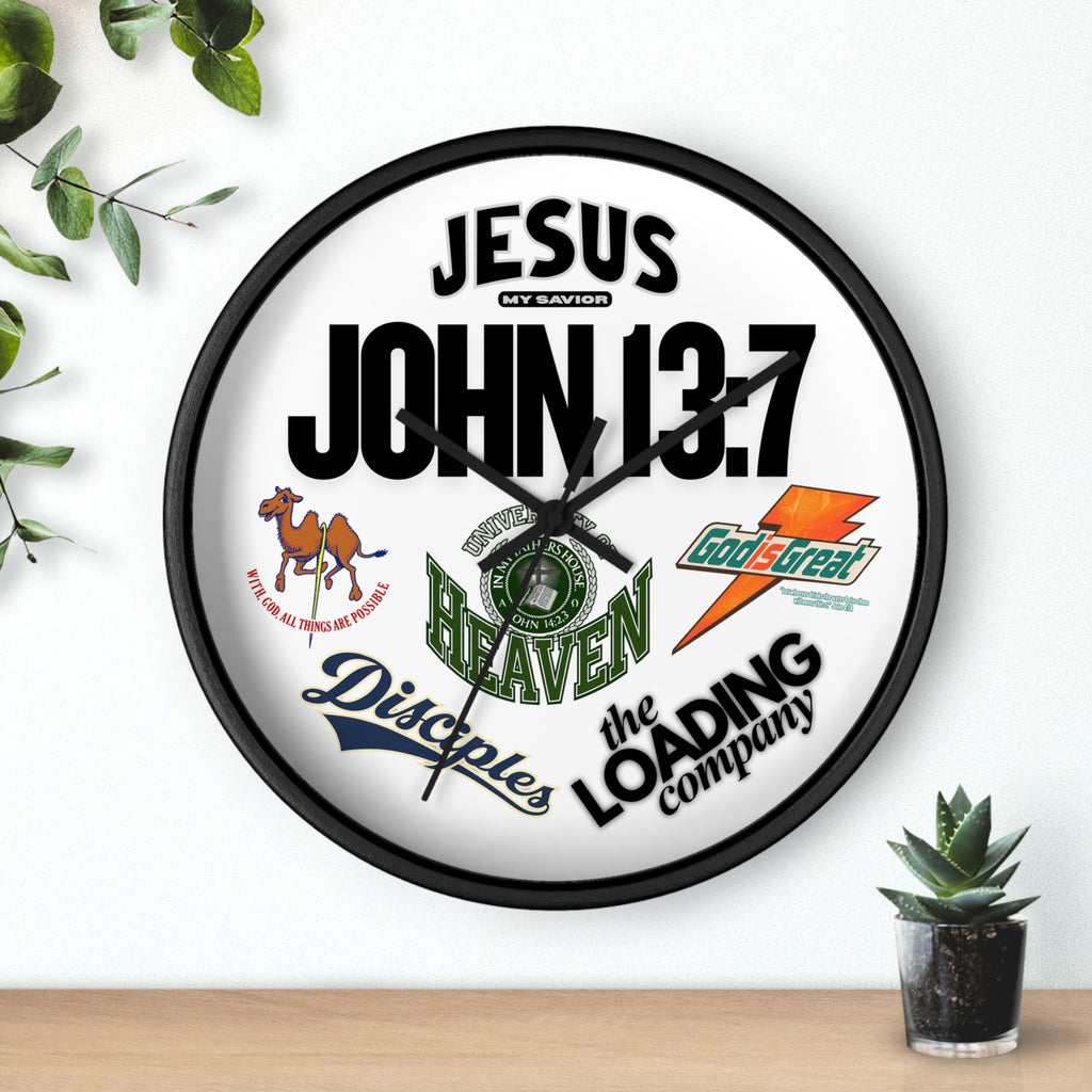 The Loading Company Collage Wall Clock