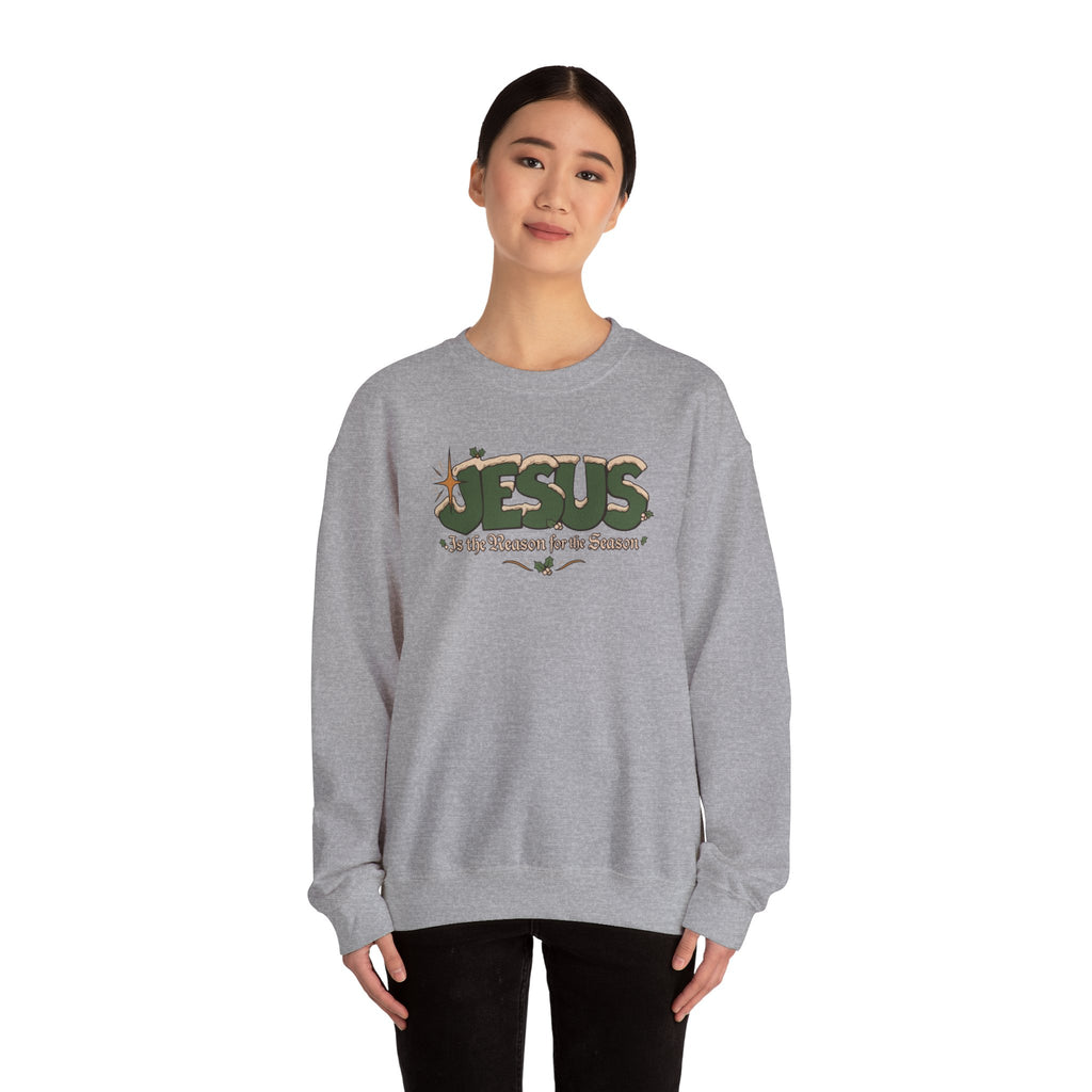 Jesus Christmas Unisex Heavy Blend™ Crewneck Sweatshirt