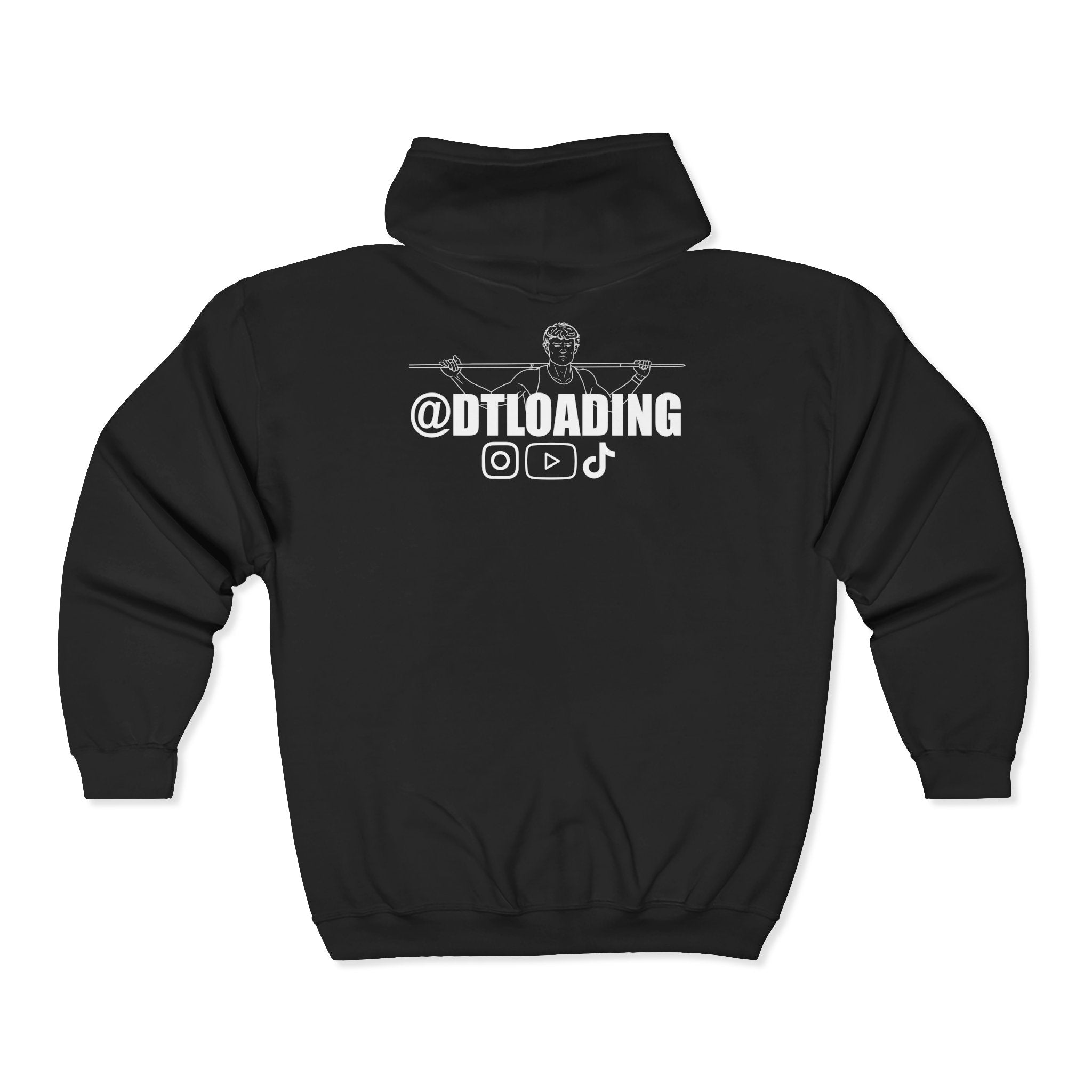 The Loading Company Unisex Heavy Blend™ Full Zip Hooded Sweatshirt