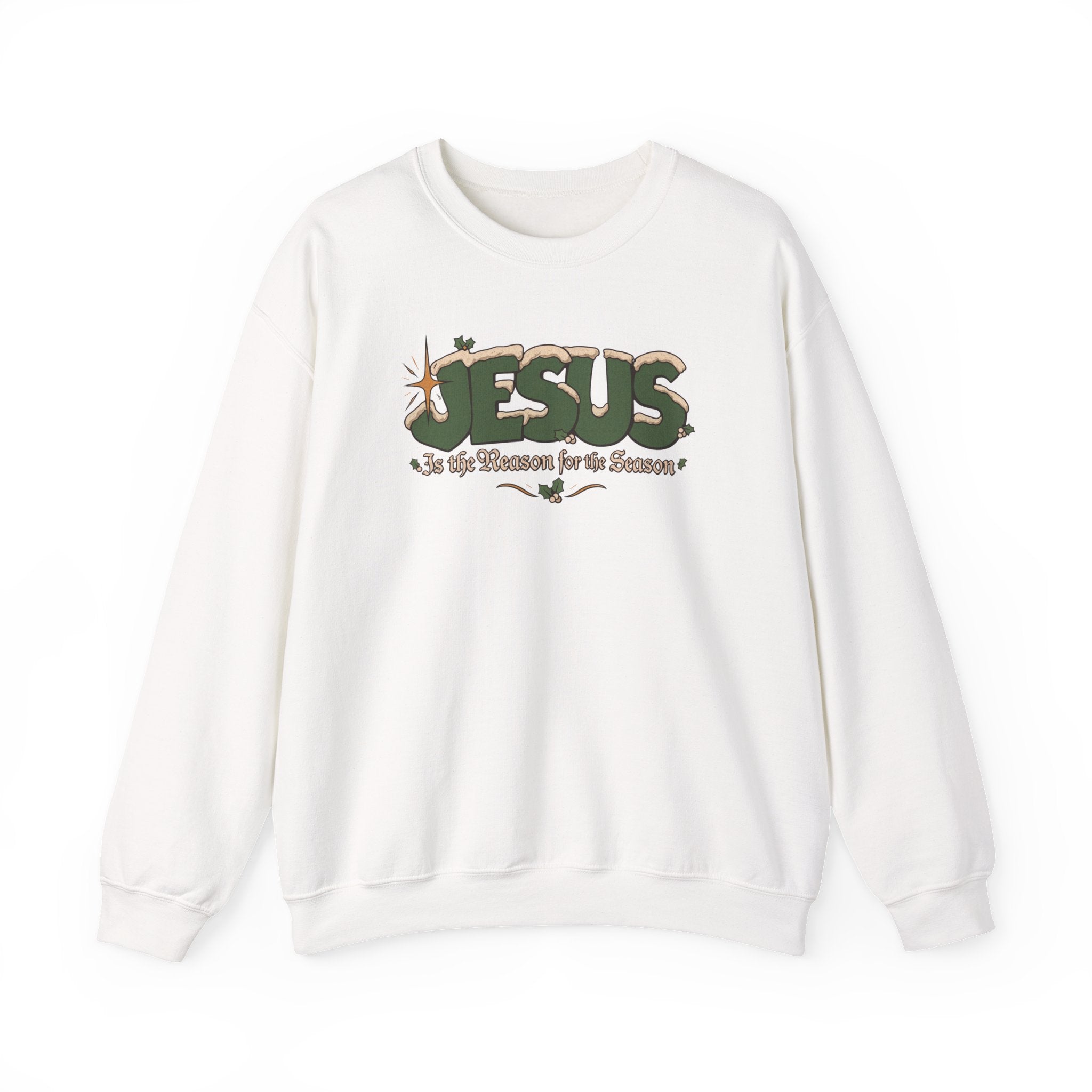 Jesus Christmas Unisex Heavy Blend™ Crewneck Sweatshirt