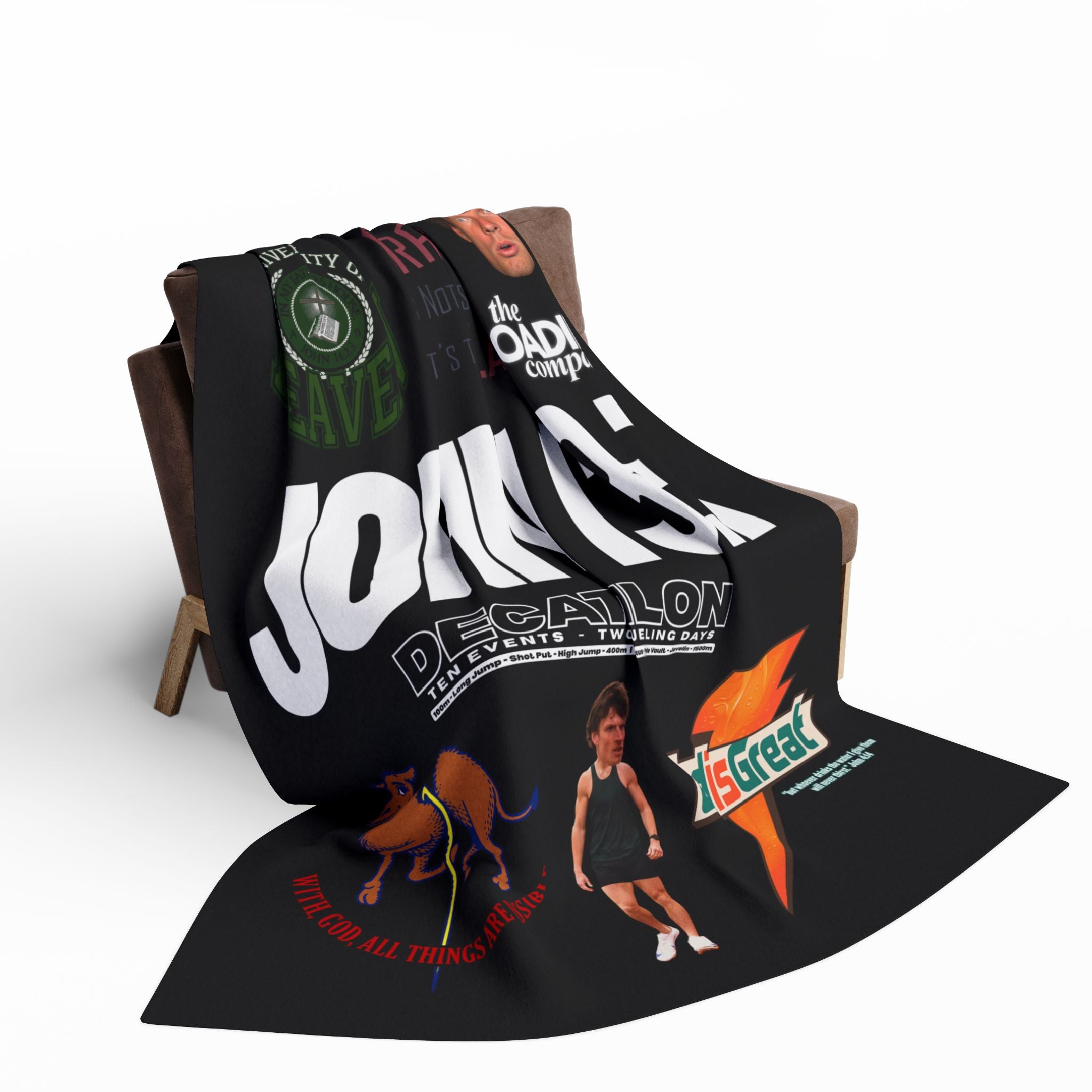 The Loading Company Collage Arctic Fleece Blanket