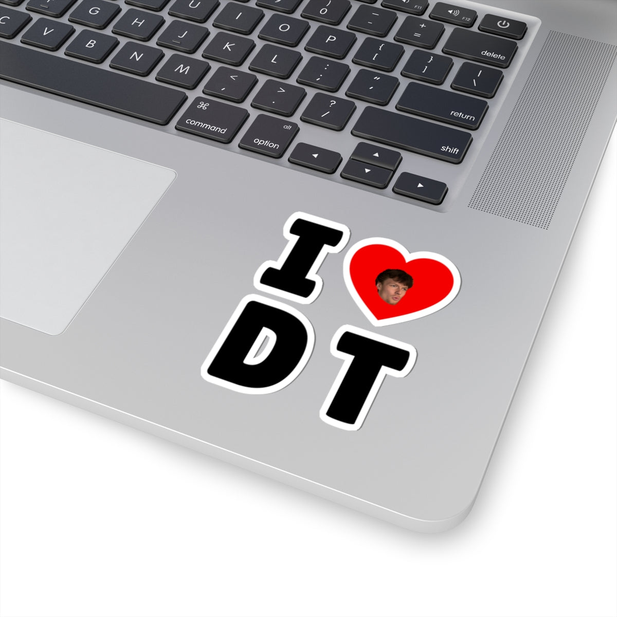 I Heart D T sticker