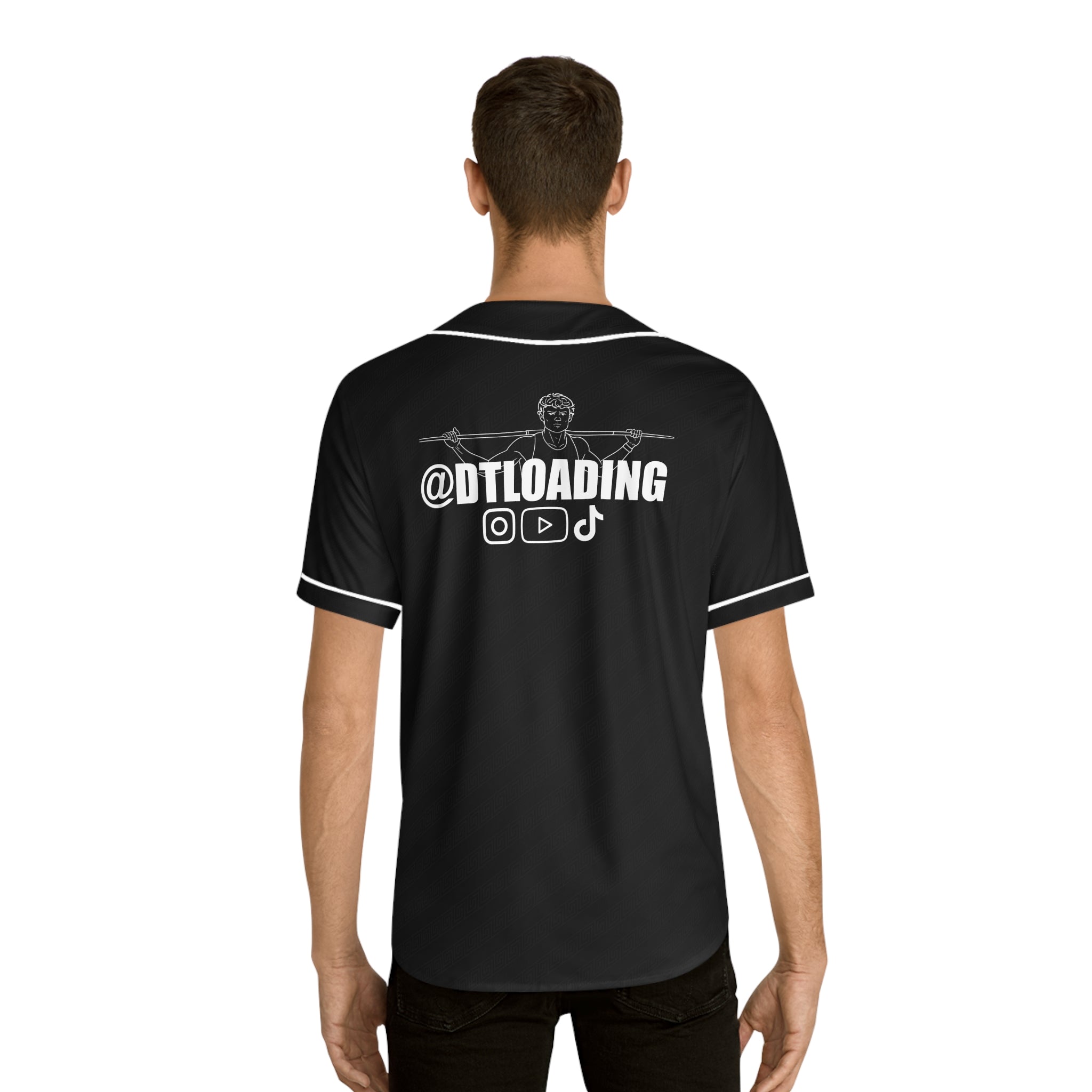 DTL Logo Men's Baseball Jersey