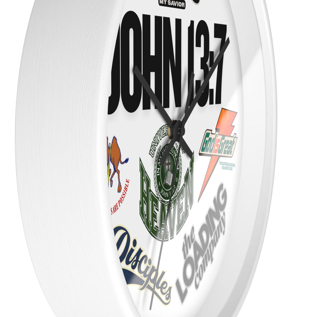 The Loading Company Collage Wall Clock