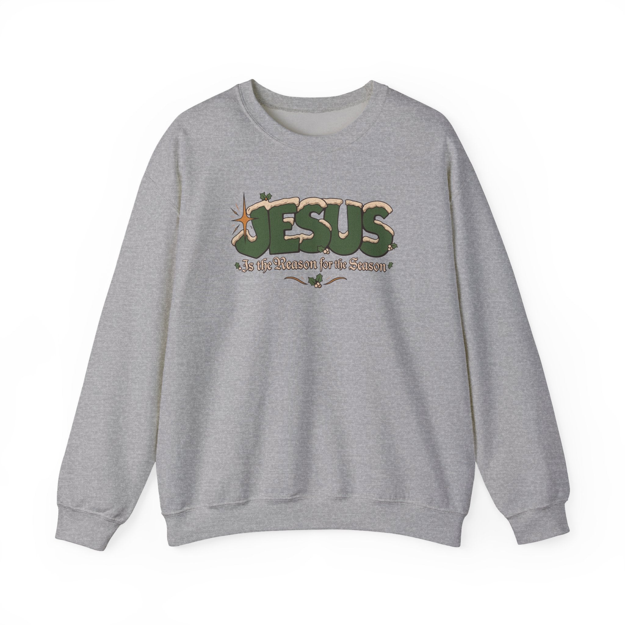 Jesus Christmas Unisex Heavy Blend™ Crewneck Sweatshirt