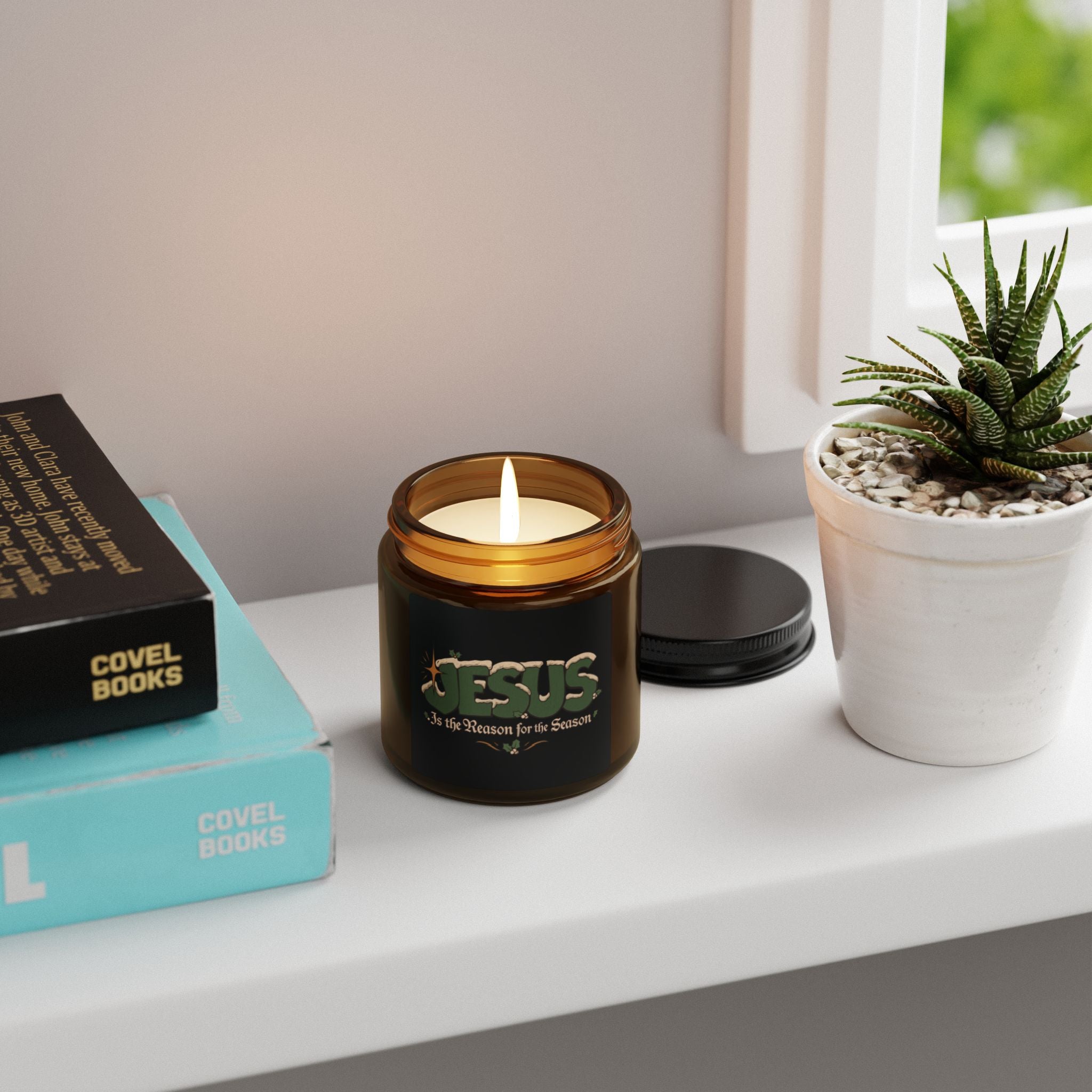 Jesus is the Reason Scented Soy Candle