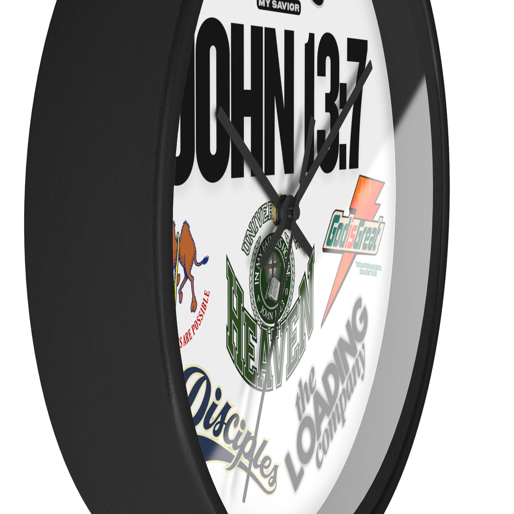 The Loading Company Collage Wall Clock