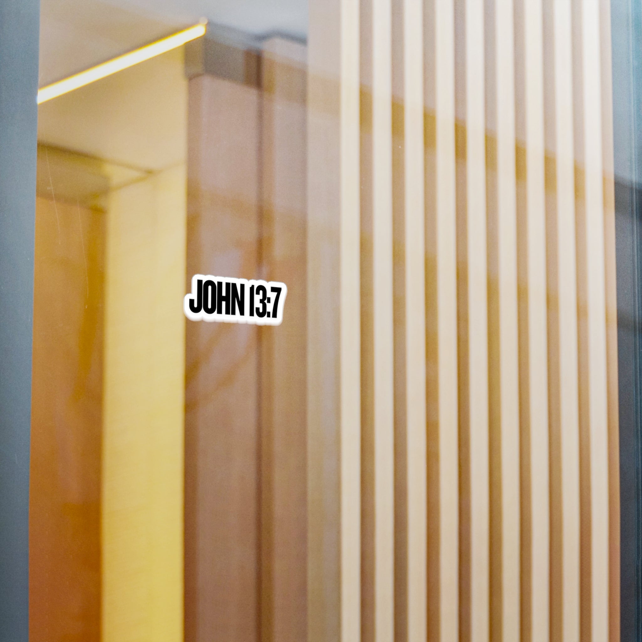 John 13:7 Vinyl Decals