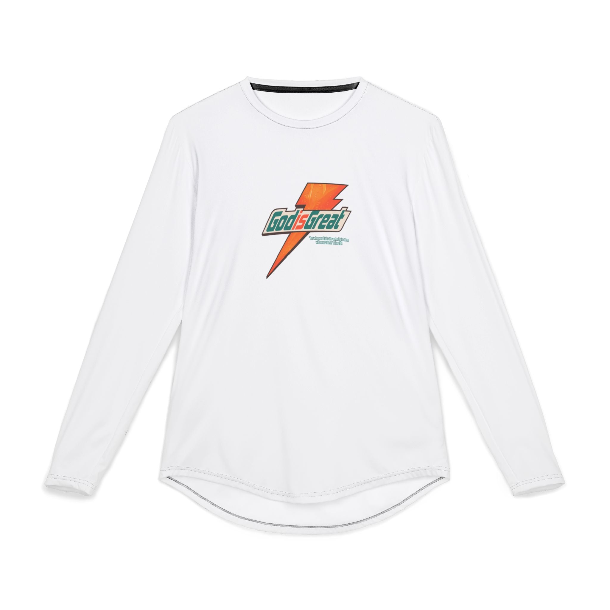 God is Great Men's UV Protection Long Sleeve Shirt