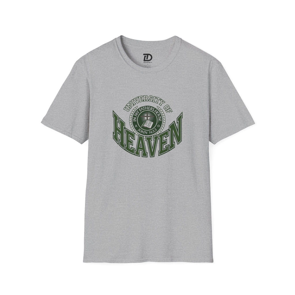 University of Heaven Unisex Softstyle T-Shirt