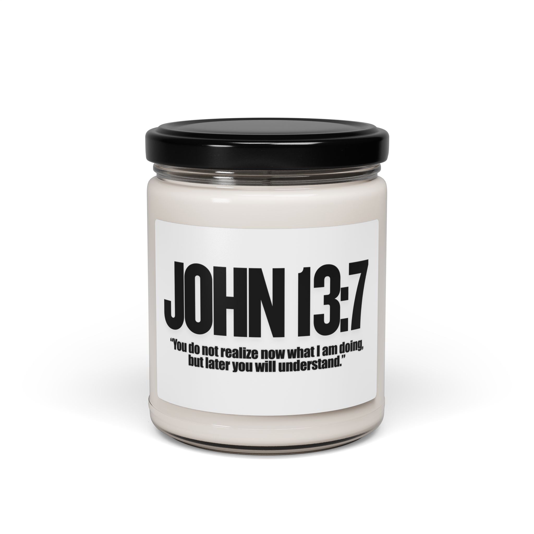 John 13:7 Scented Soy Candle, 9oz