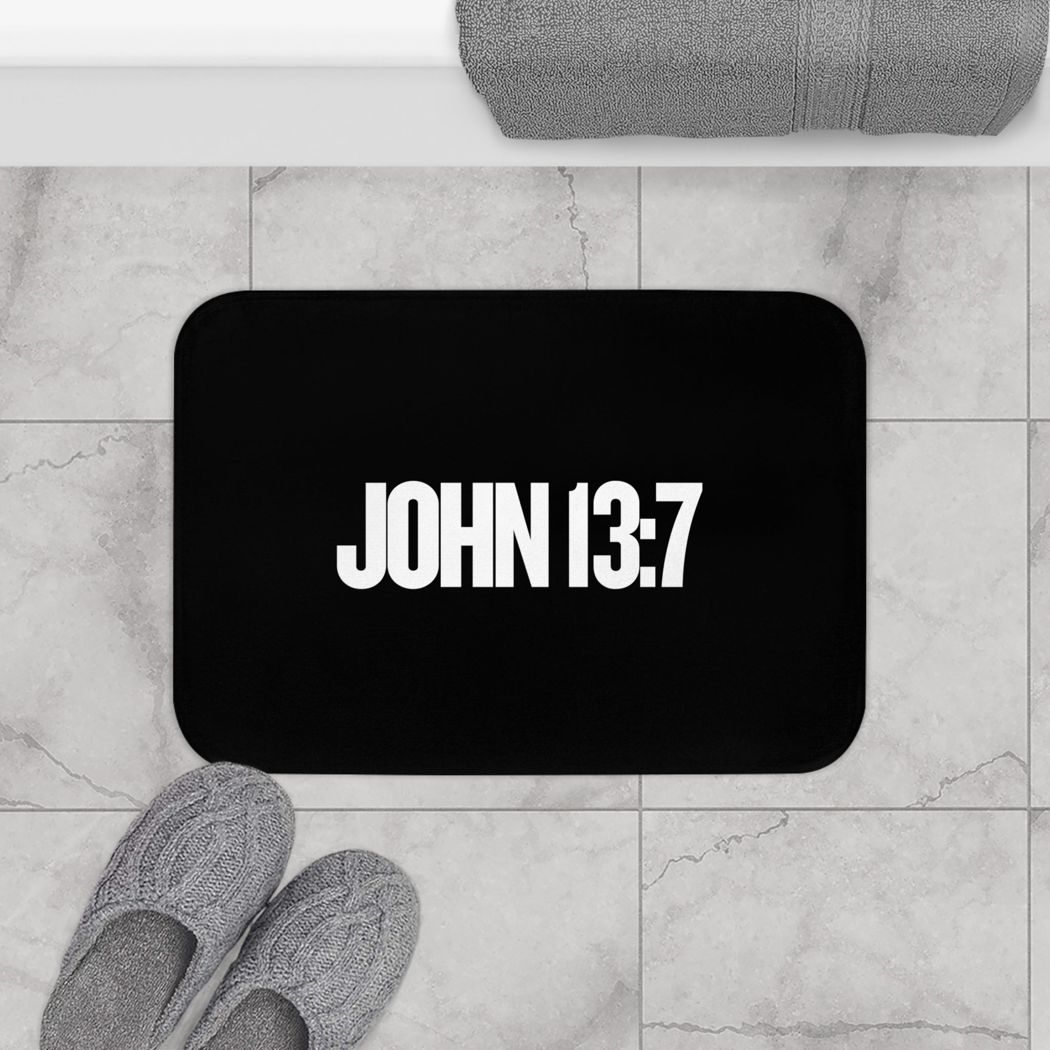 John 13:7 Bath Mat