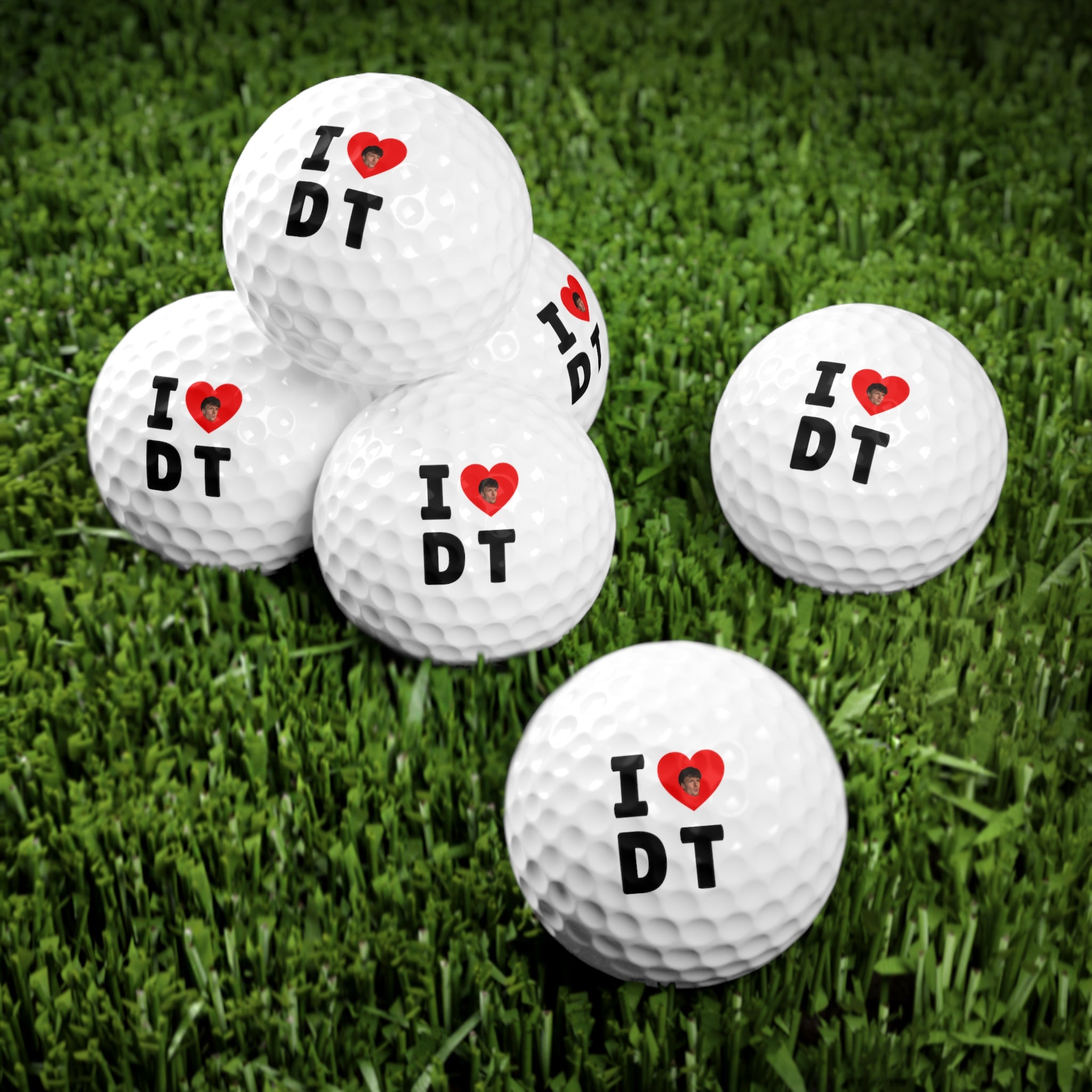 IHRTDT Golf Balls, 6pcs