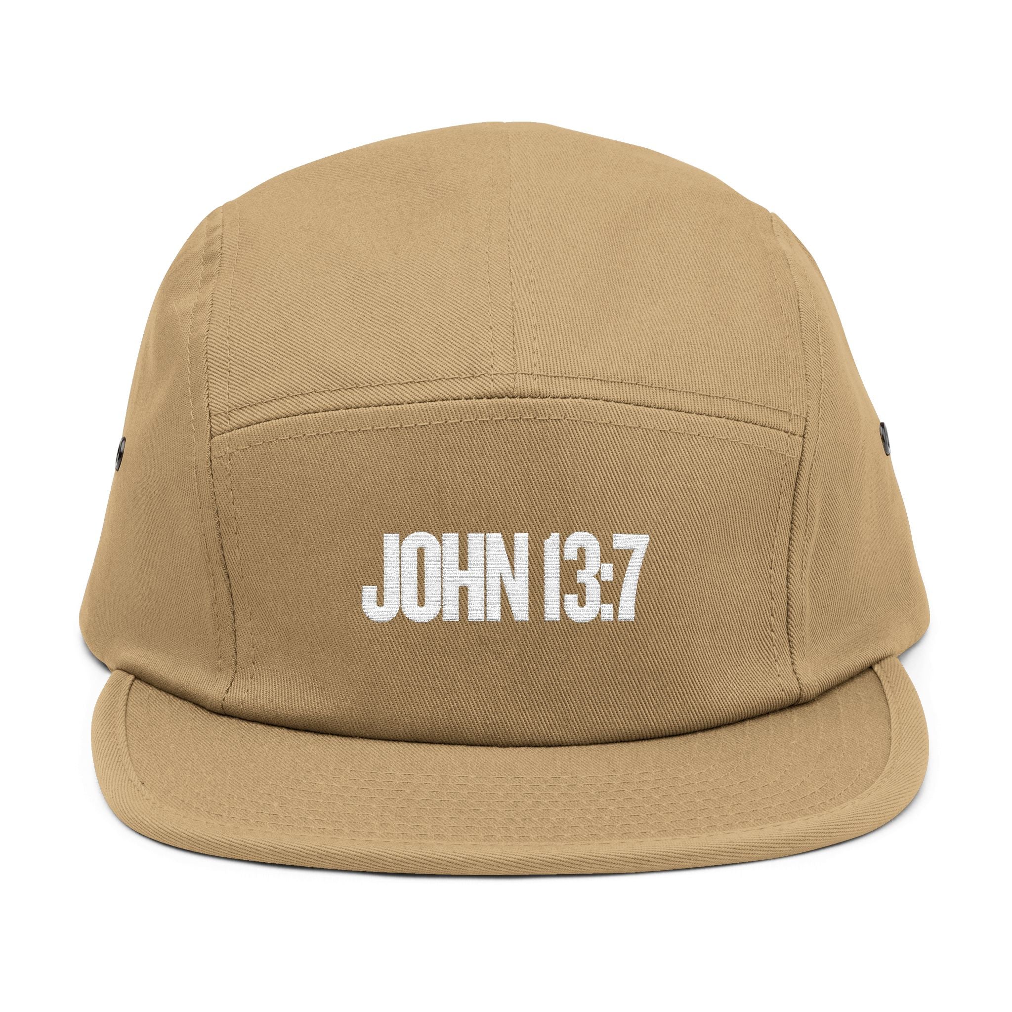 John 13:7 5 Panel Cap (Embroidery)