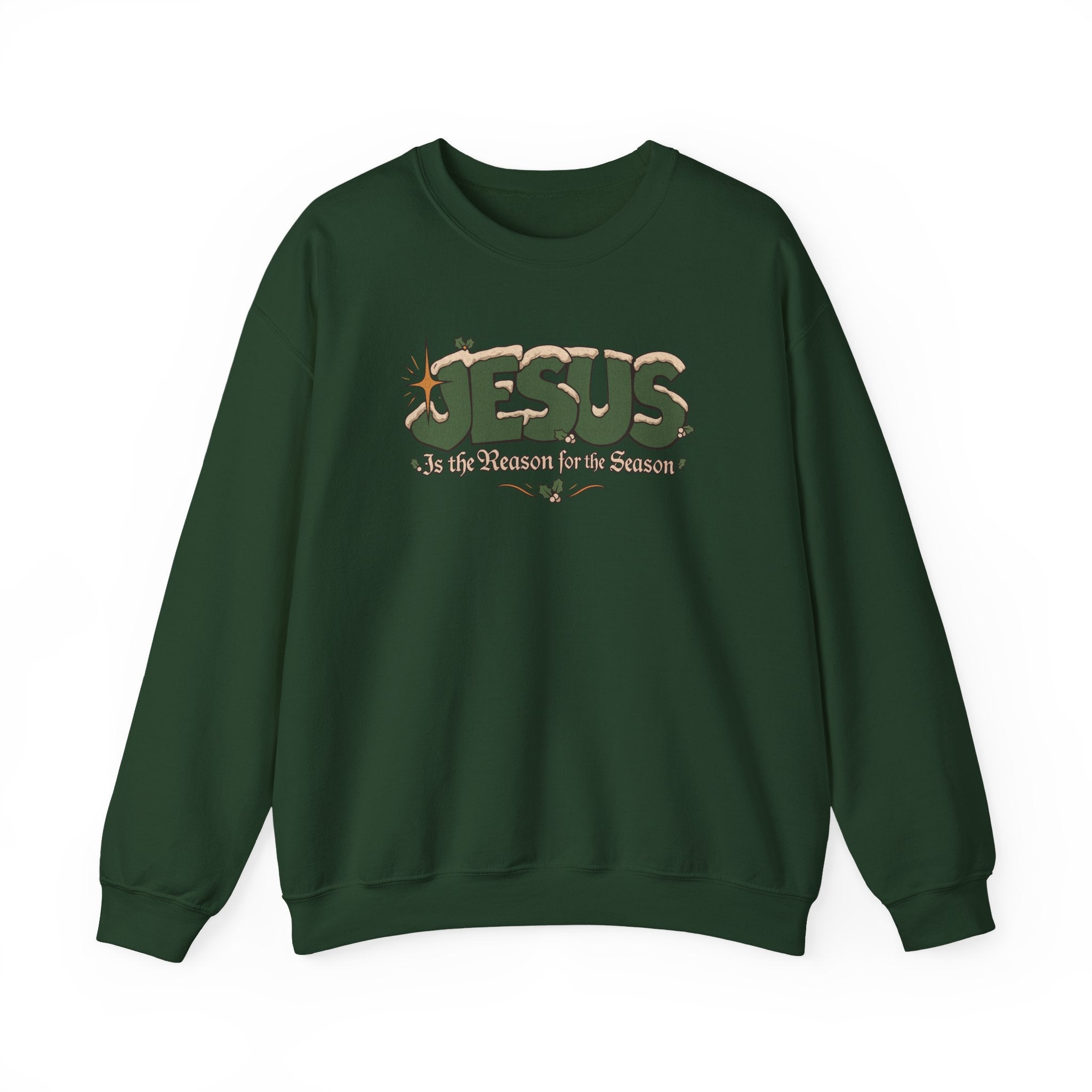 Jesus Christmas Unisex Heavy Blend™ Crewneck Sweatshirt