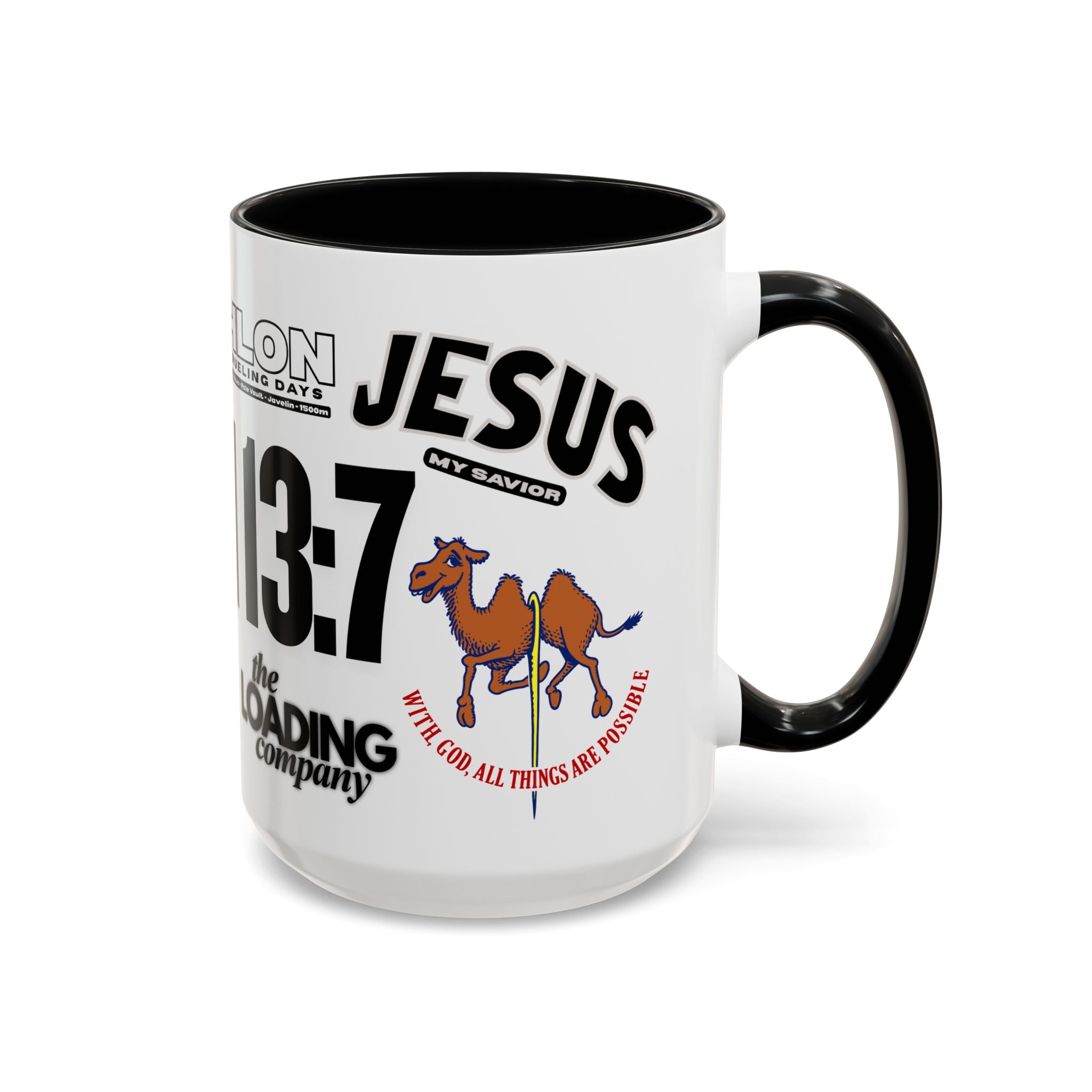 The Loading Company Collage Accent Coffee Mug (15oz)