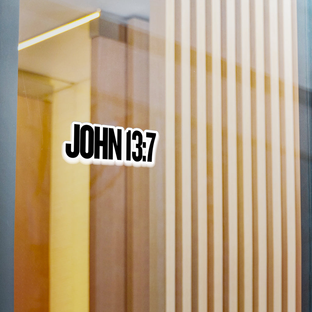 John 13:7 Vinyl Decals