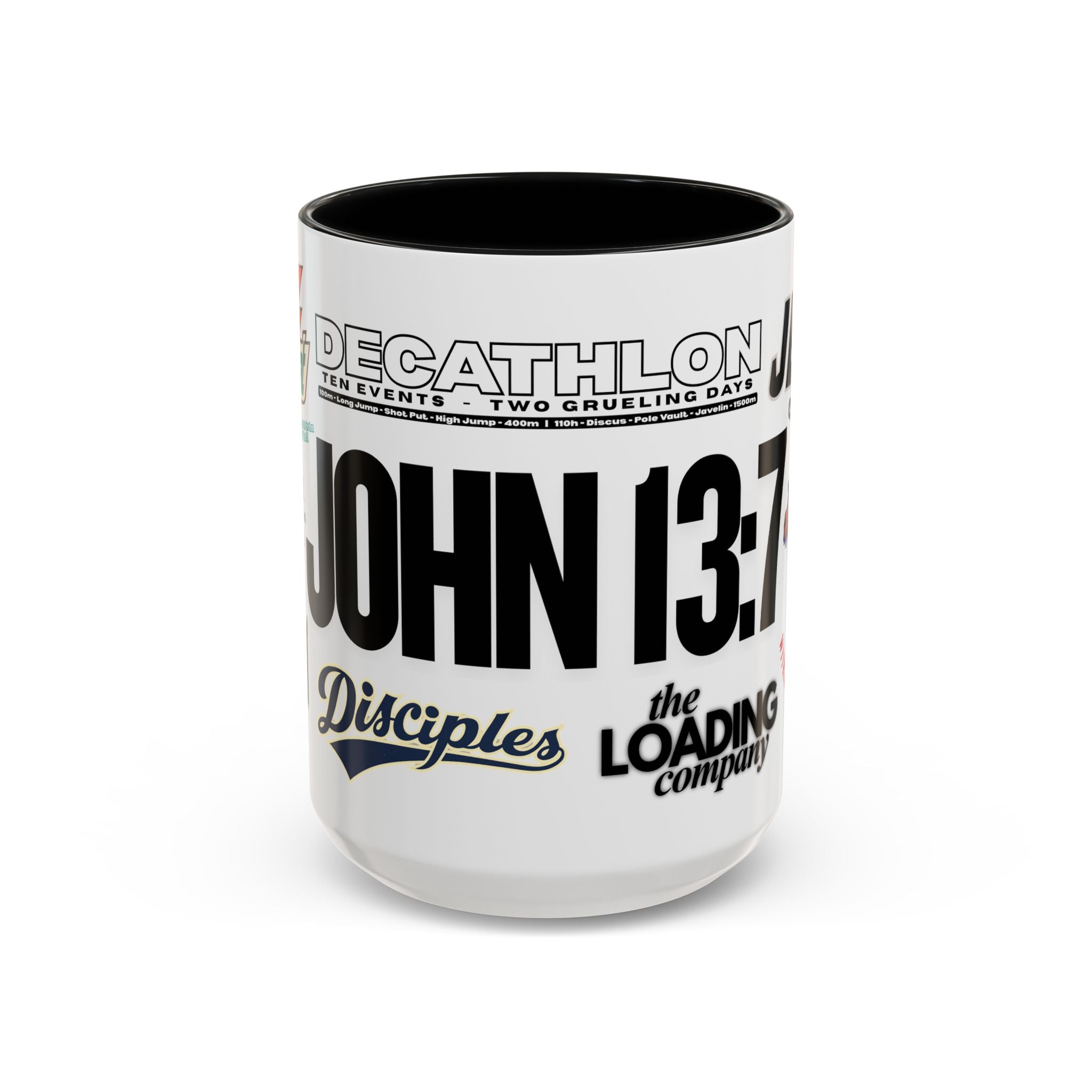 The Loading Company Collage Accent Coffee Mug (15oz)