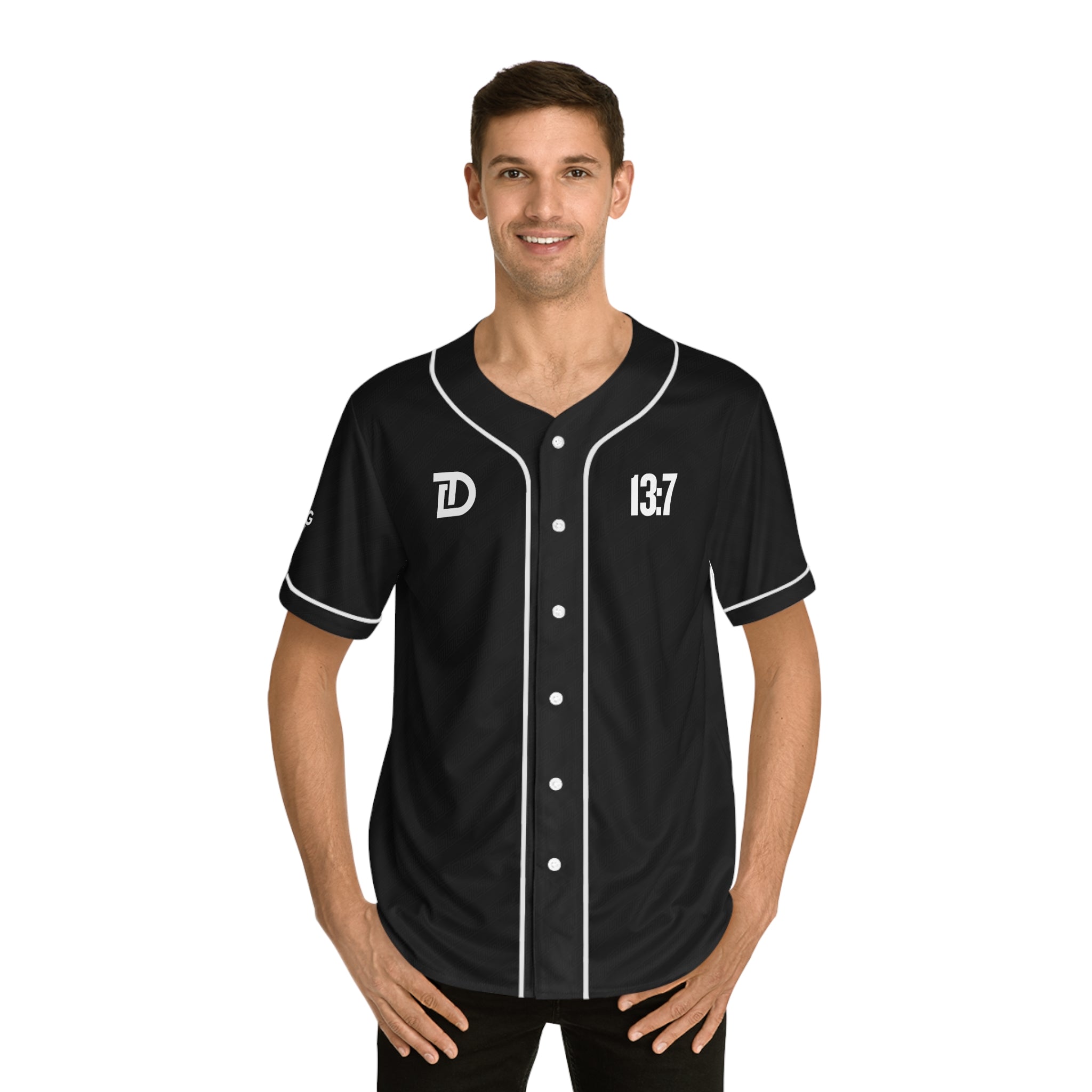 DTL Logo Men's Baseball Jersey