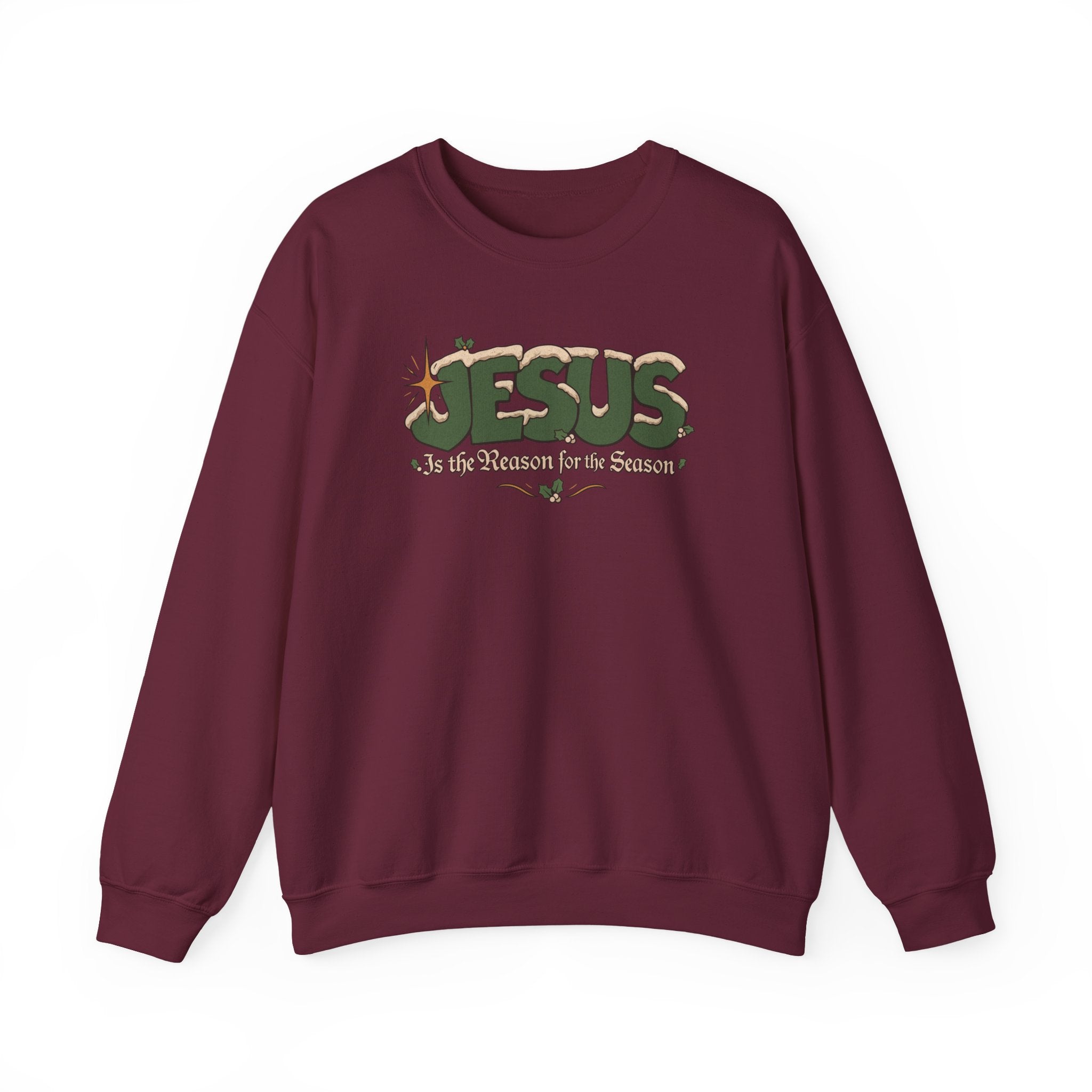 Jesus Christmas Unisex Heavy Blend™ Crewneck Sweatshirt
