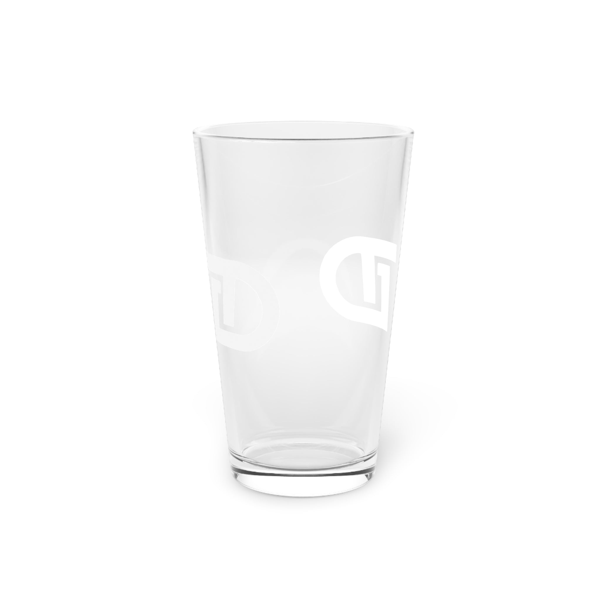 DTL Logo Pint Glass, 16oz